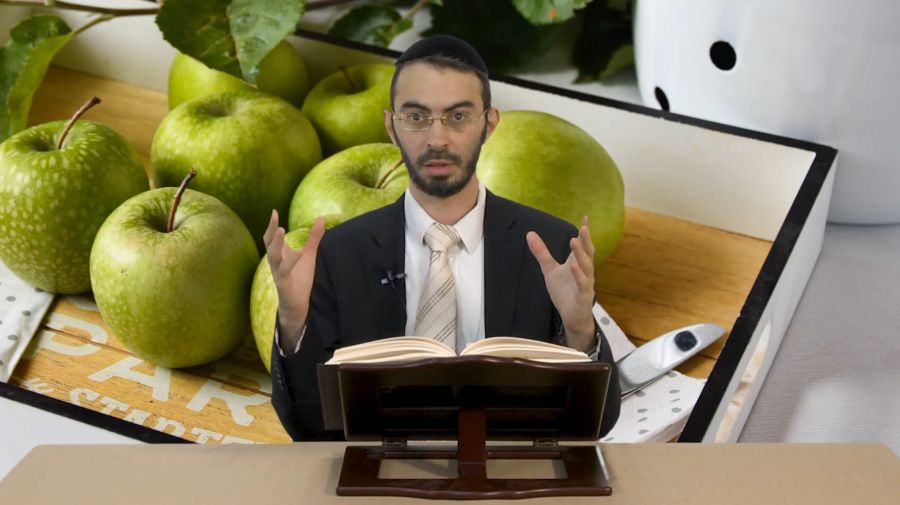 לשים תפוחים בשולחן שבת
